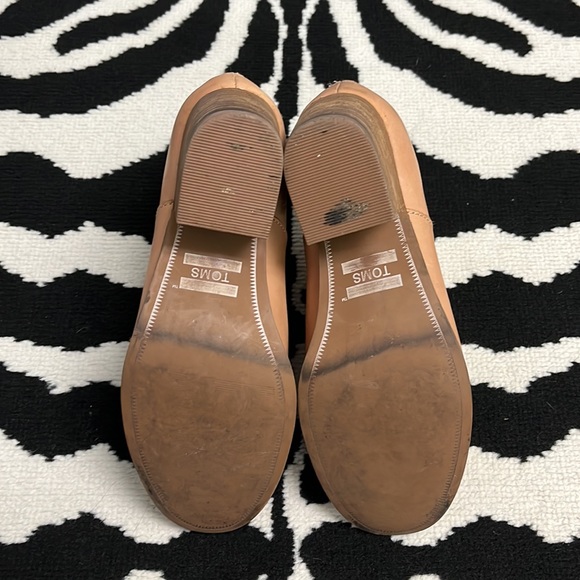 TOMS Leila Leather Bootie in Tan Size 7.5 - Picture 8 of 14